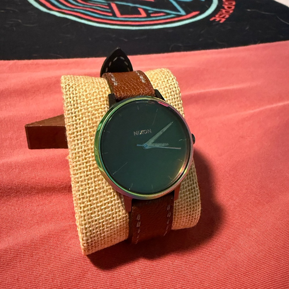 Nixon Oil Slick Kensington Watch